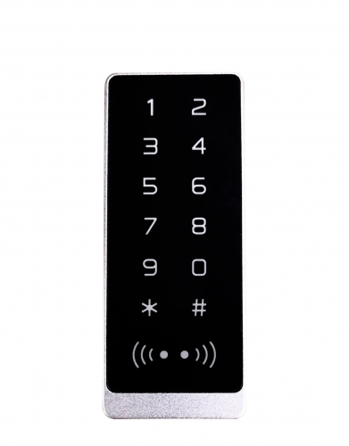 AT1 Aluminium Alloy Touch Keypad Standalone Access Control Card Reader