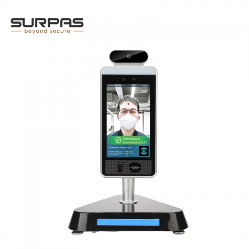SF-05 5 inch Screen Body Temperature Detection Face Recognition Terminal Access Control