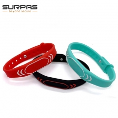 WS-01 125Khz or 13.56Mhz Waterproof RFID bracelet wristband